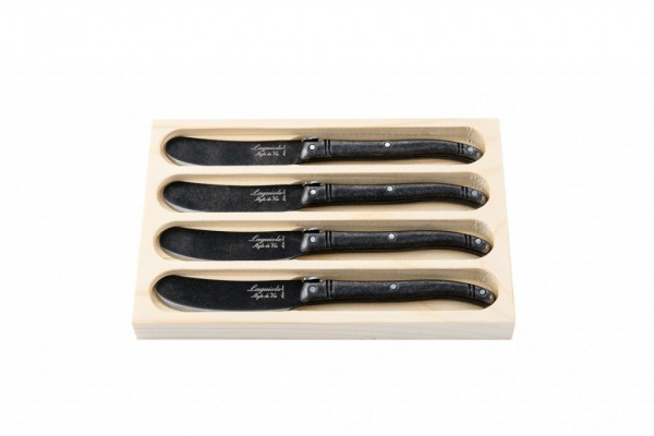 Buttermesser Schwarz Stonewash