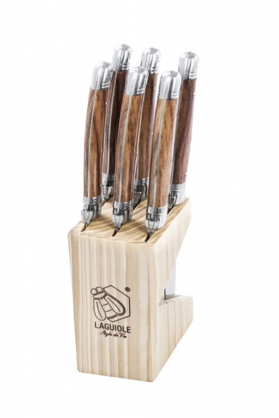 Premium Line Steakmesser Holzoptik