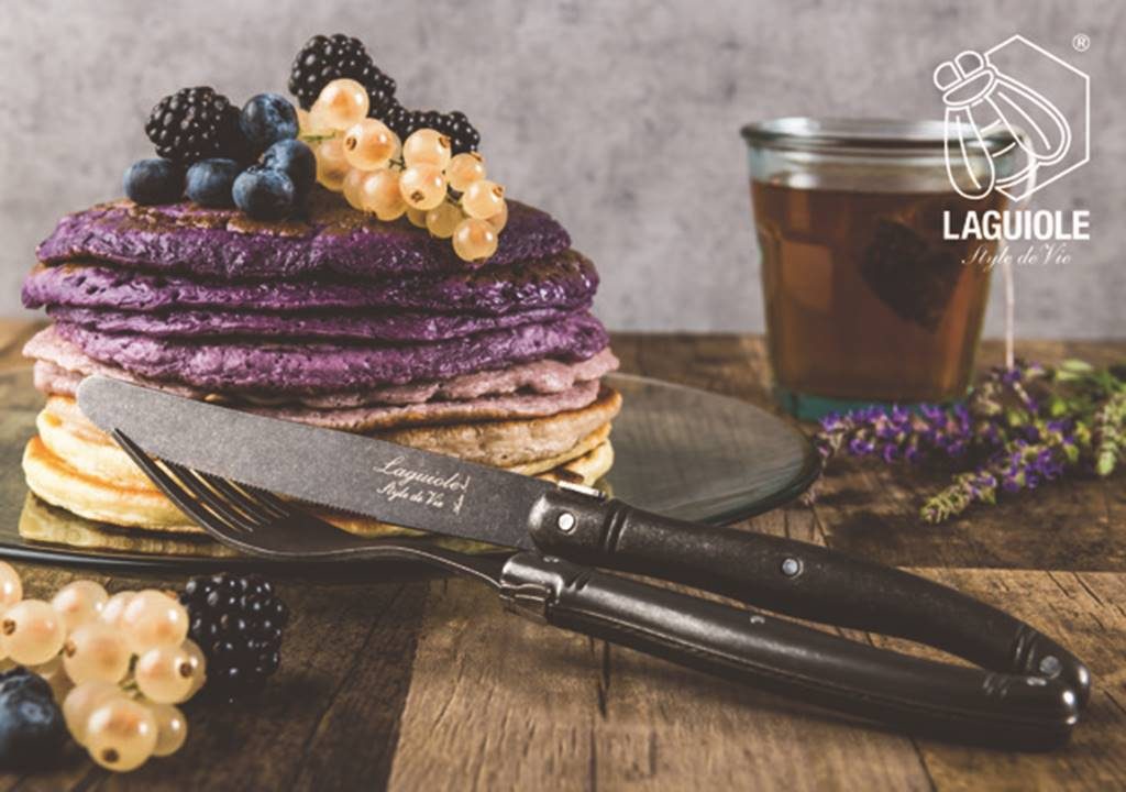 Koffielepel Laguiole Style de Vie Premium Line Zwart (6-Delig
